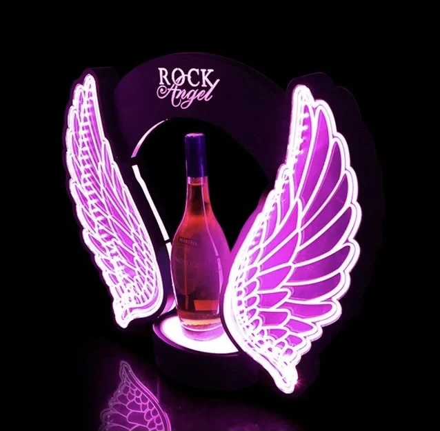 Rechargeable LED Flashing Ange - đánh giá và giá Wine In Beer Bottle