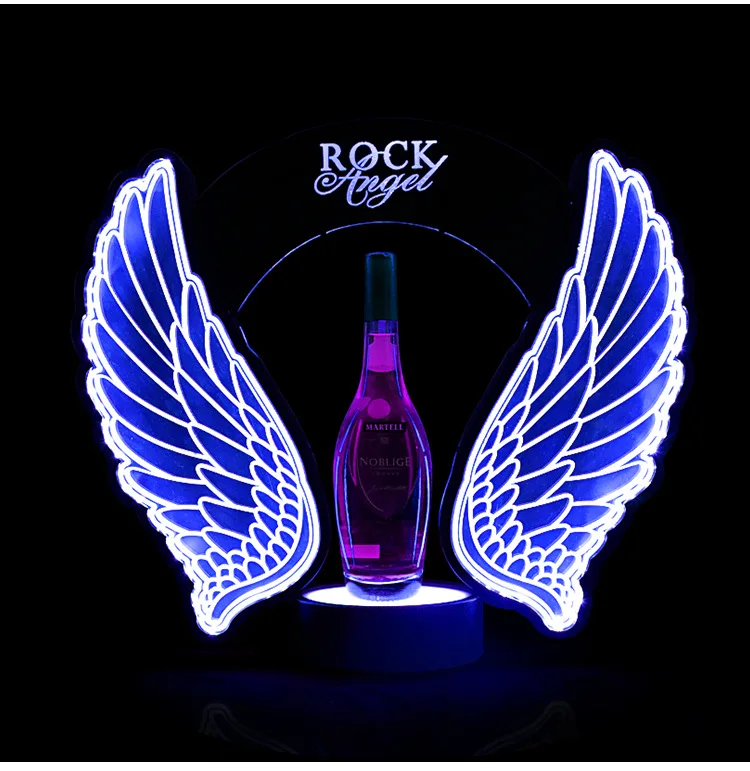 Rechargeable LED Flashing Ange - đánh giá và giá Wine In Beer Bottle