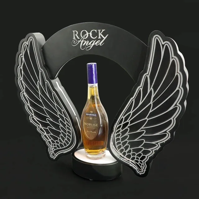 Rechargeable LED Flashing Ange - đánh giá và giá Wine In Beer Bottle