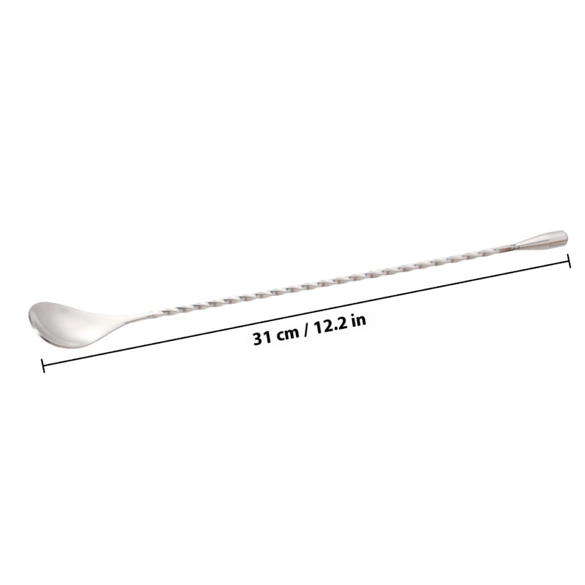 Professional 31Cm Twisted Stai - đánh giá và giá Bar Spoon Twisted