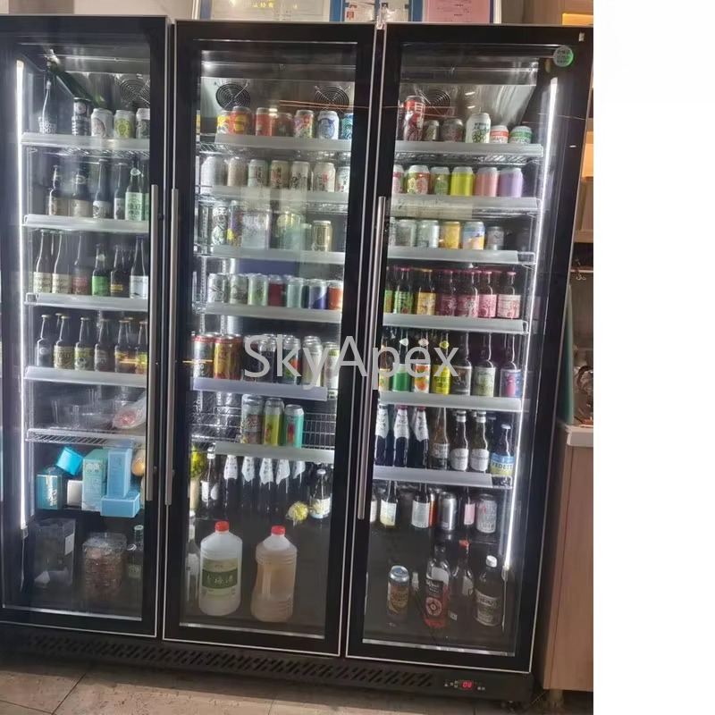 Factory Made 3 Door Vertical D - đánh giá và giá Wine Beer Supermarket