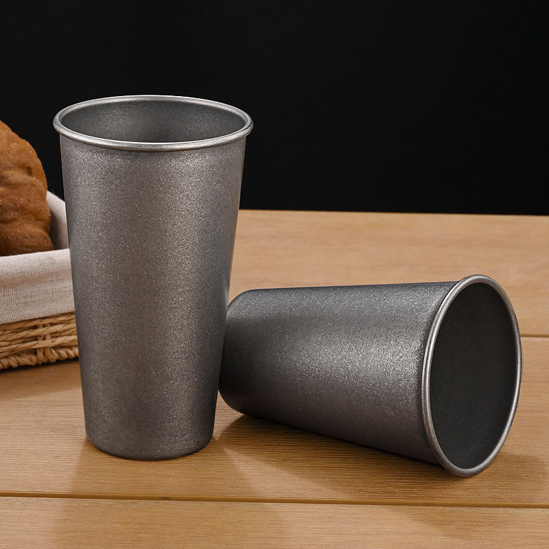 Retro Silver Stainless Steel D - đánh giá và giá Wine Beer Coffee Drink