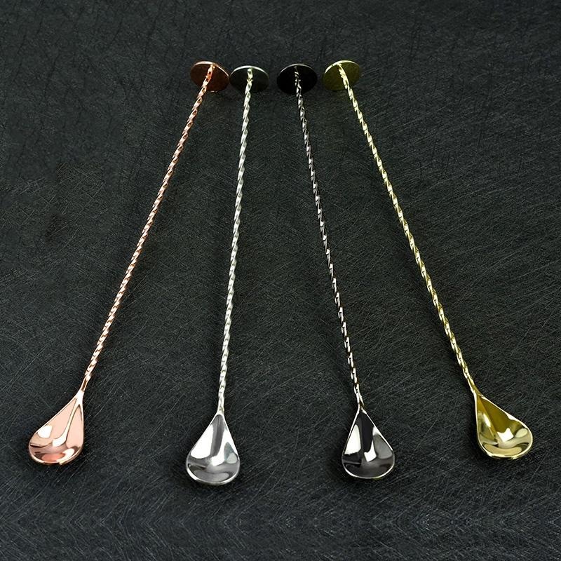 1Pcs Cocktail Bar Spoon Stainl - đánh giá và giá Bar Spoon Twisted