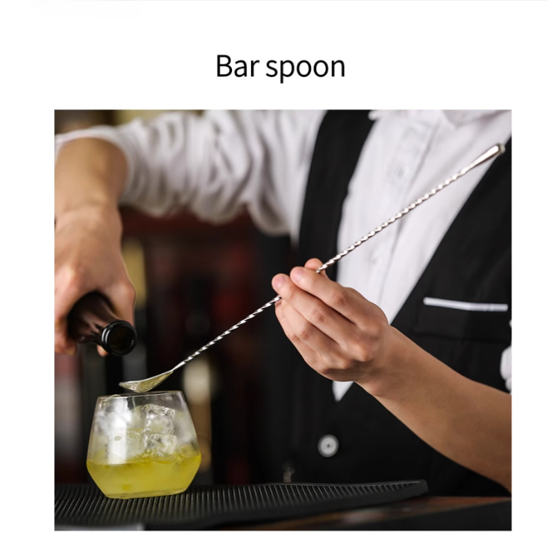 1Pcs Cocktail Bar Spoon Stainl - đánh giá và giá Bar Spoon Twisted