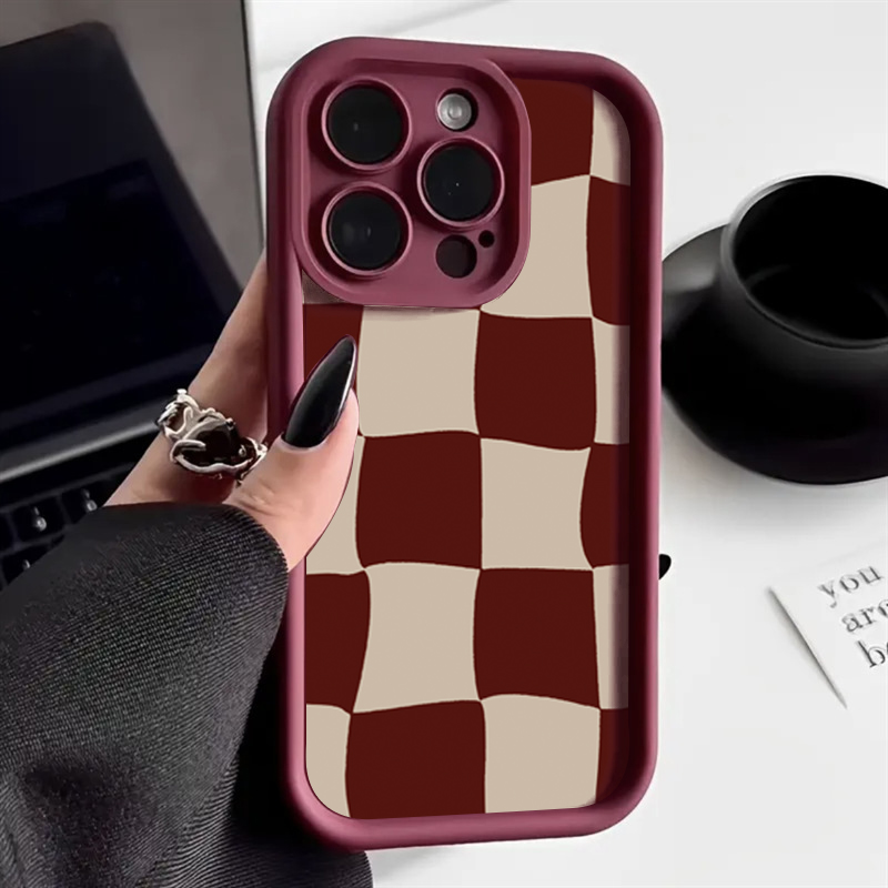 Wine Red Deform Grid Pattern P - đánh giá và giá Wine & Beer Guayaquil