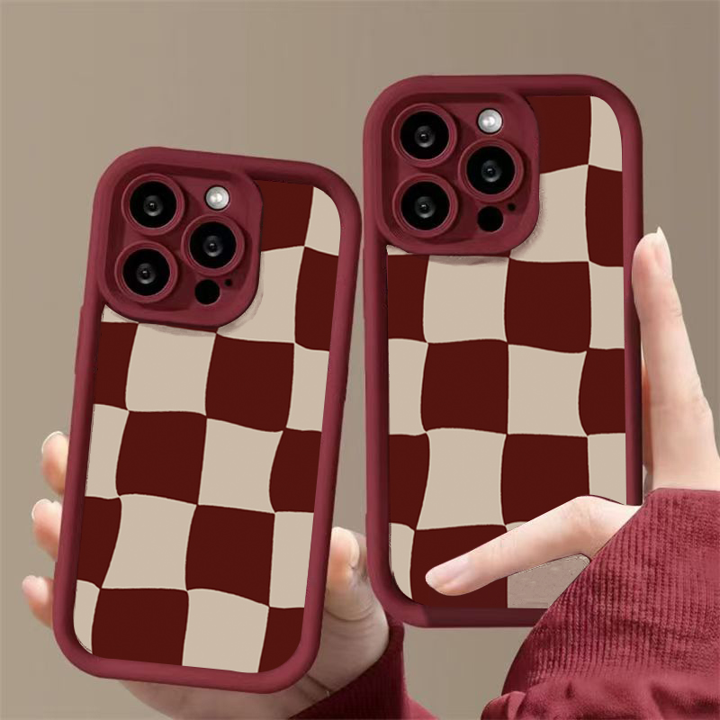 Wine Red Deform Grid Pattern P - đánh giá và giá Wine & Beer Guayaquil