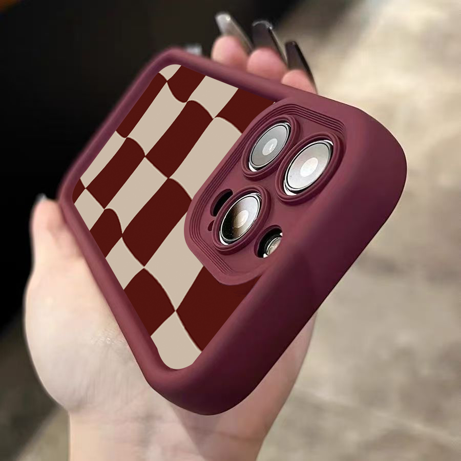 Wine Red Deform Grid Pattern P - đánh giá và giá Wine & Beer Guayaquil