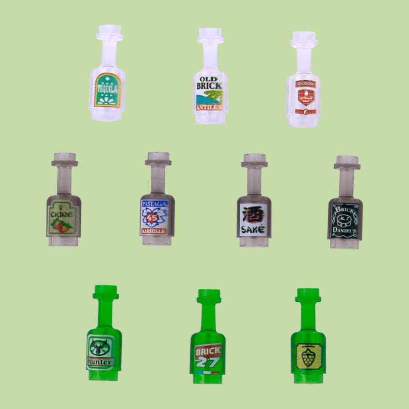 MOC City Street Figures Drink  - đánh giá và giá Wine Beer Supermarket