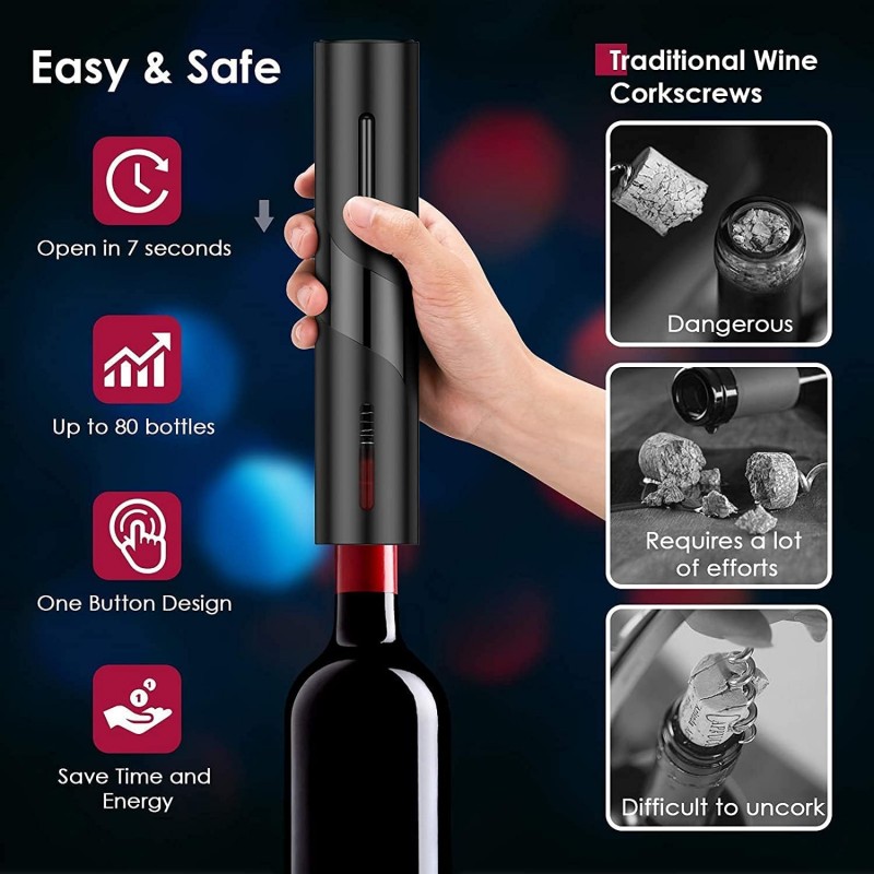 Rechargeable Multifunction Ele - đánh giá và giá Wine In Beer Bottle