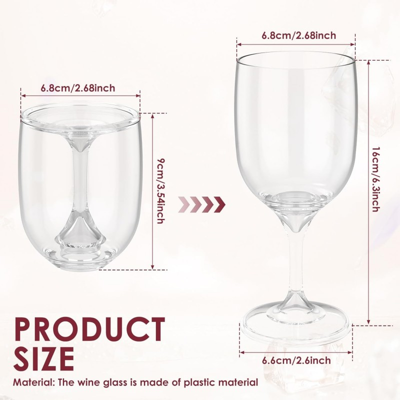 Folding Wine Glass Transparent - đánh giá và giá Wine & Beer Guayaquil