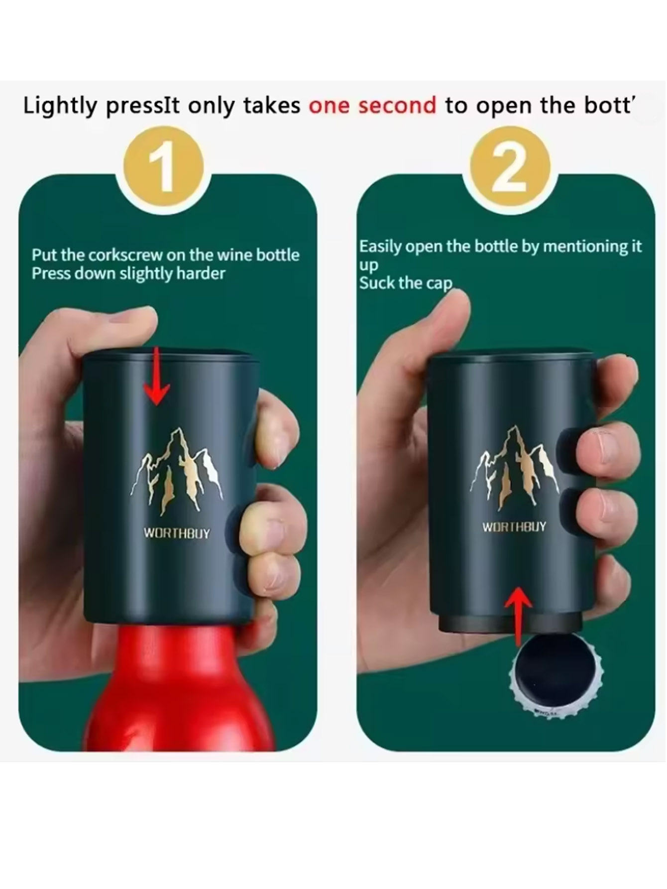 1Pcs Automatic Beer Bottle Ope - đánh giá và giá Wine In Beer Bottle