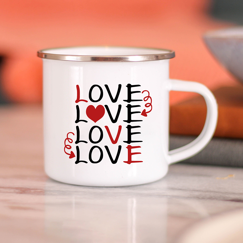 Bride Bridegroom Creative Enam - đánh giá và giá Wine Beer Coffee Drink
