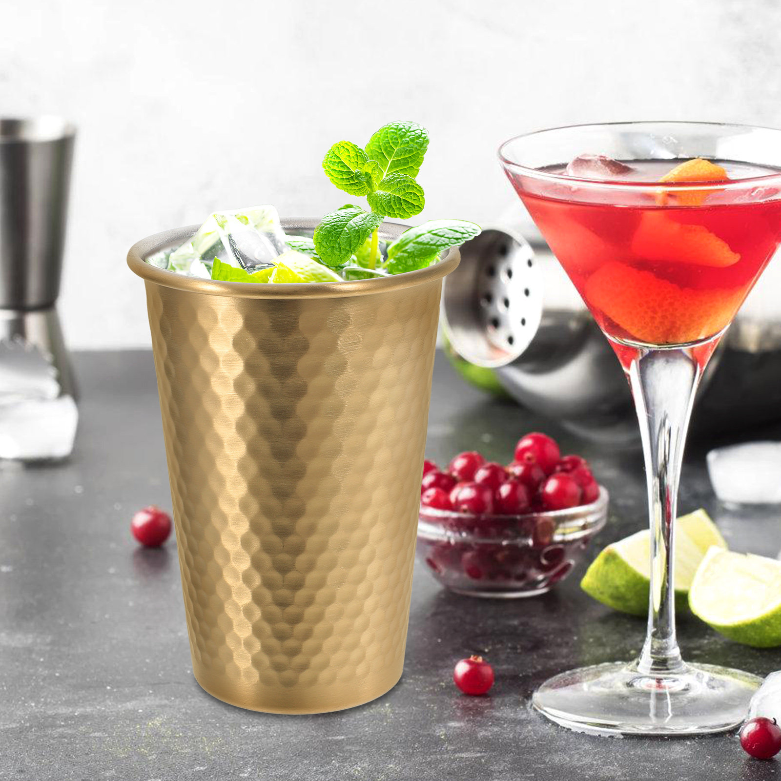 Multi-Function Stainless Steel - đánh giá và giá Wine In Beer Glass