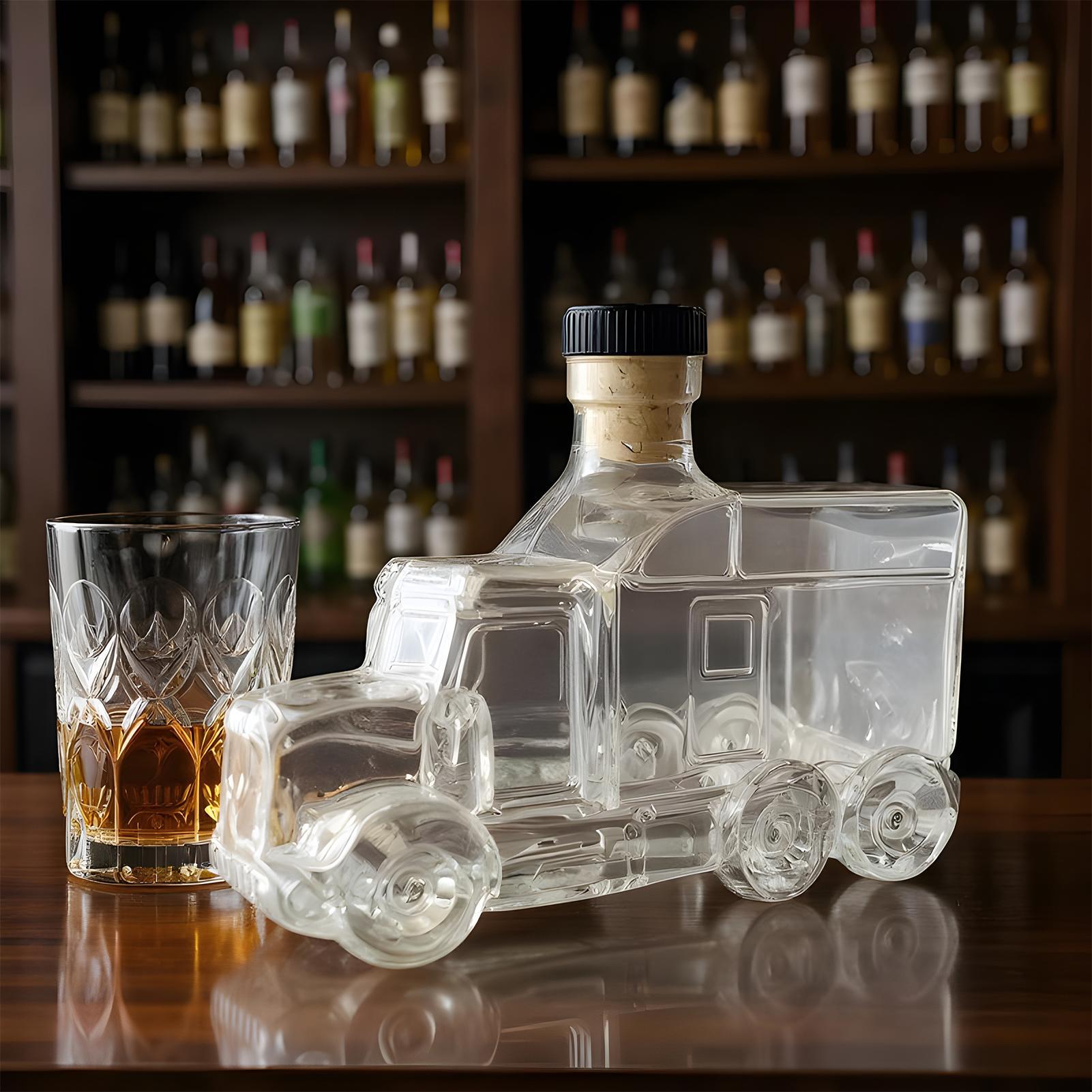 Half Truck Whiskey Decanter 37 - đánh giá và giá Wine Beer Truck