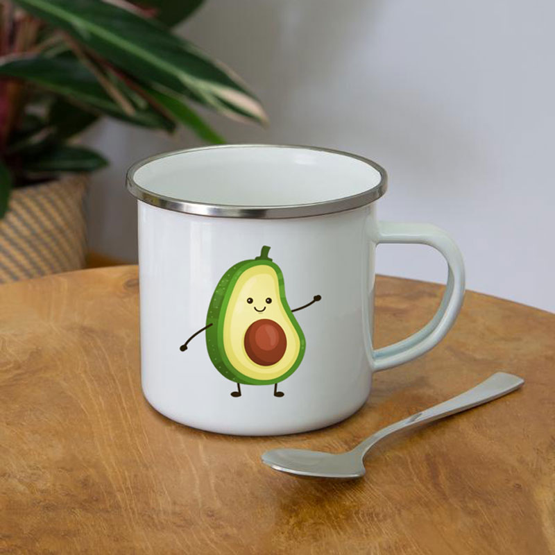 Cartoon You Complete Me Avocad - đánh giá và giá Wine Beer Coffee Drink