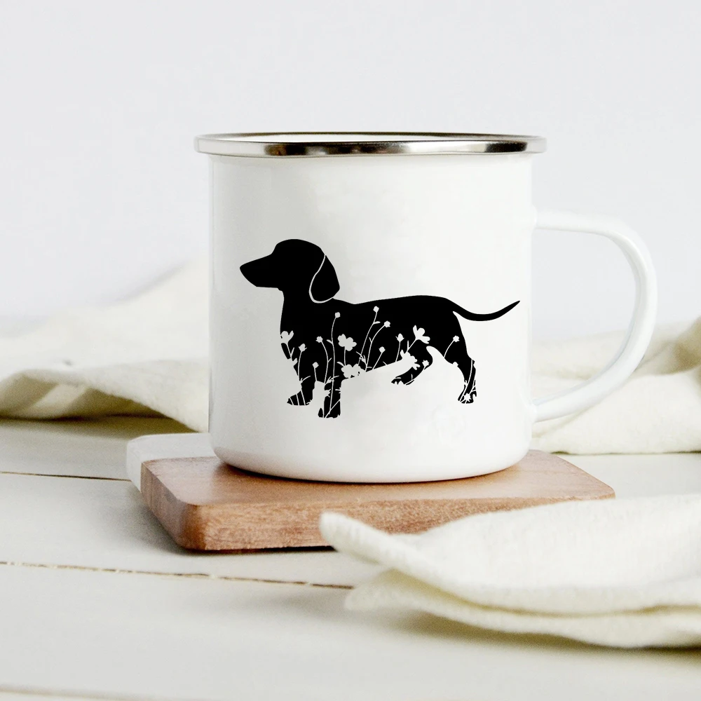 Funny Dachshund Print Creative - đánh giá và giá Wine Beer Coffee Drink