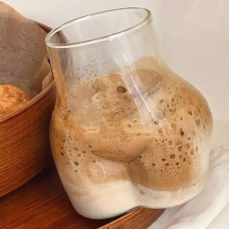 450ml Cute Butt Shaped Glass M - đánh giá và giá Wine Beer Coffee Drink
