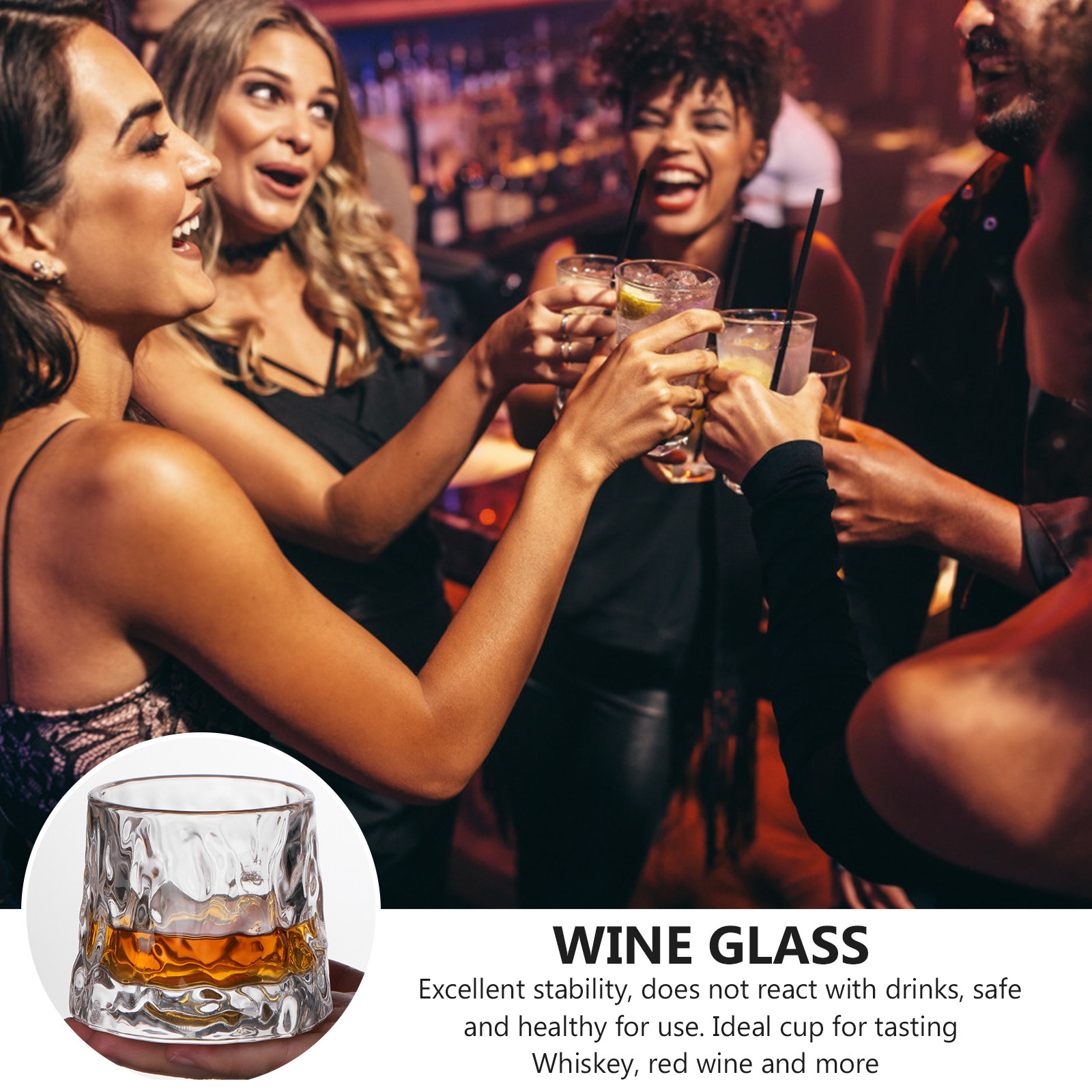 1Pcs Hammered Wine Glass Cup P - đánh giá và giá Wine In Beer Glass