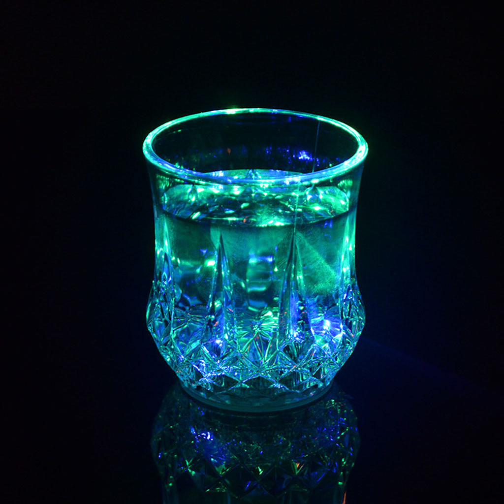 Colored LED Glowing Drink Cup  - đánh giá và giá Wine In Beer Glass