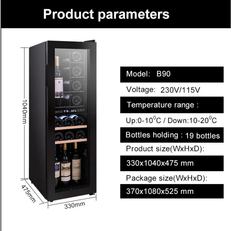 Supermarket Glass Chiller Mini - đánh giá và giá Wine Beer Supermarket