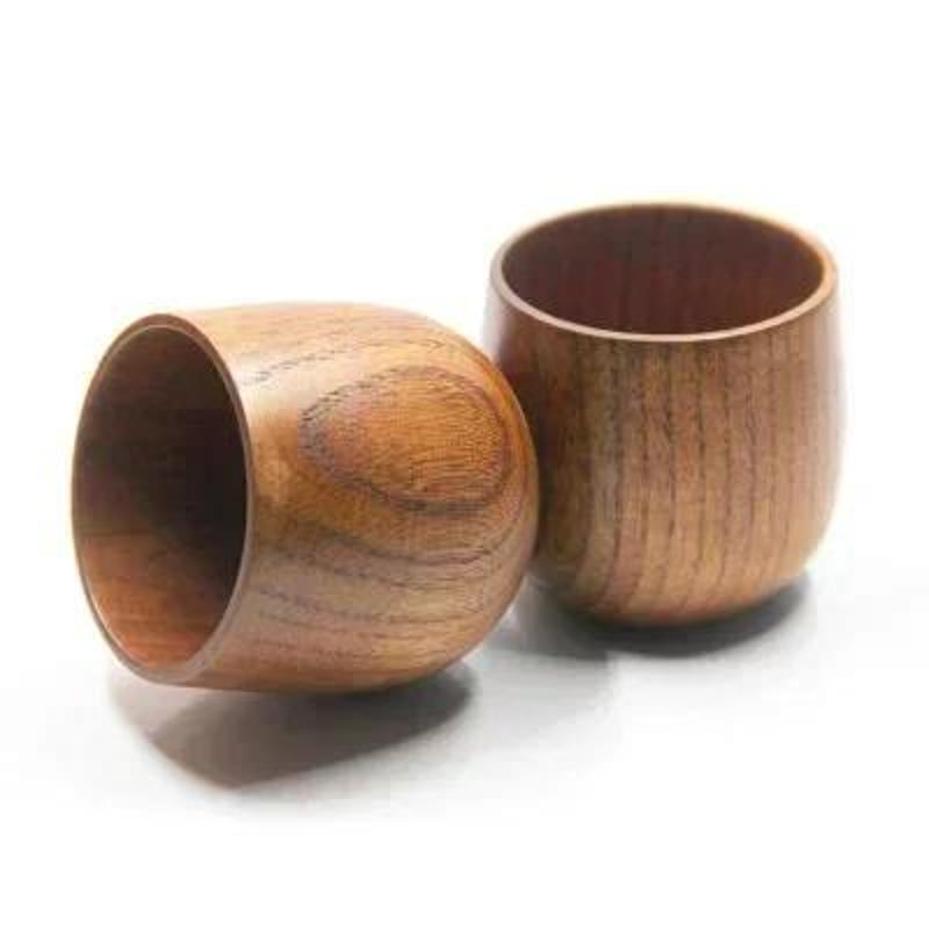 1 Pcs Reusable Wooden Cup Envi - đánh giá và giá Wine Beer Coffee Drink